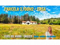 Parcela 3.700m2 Condominio Casa 3d 2b Rol Agua Y Luz Orozco